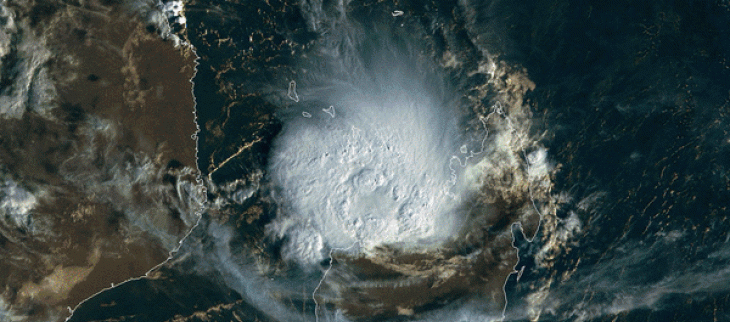 L'an dernier, le cyclone Belna touchait Mayotte et Madagascar.