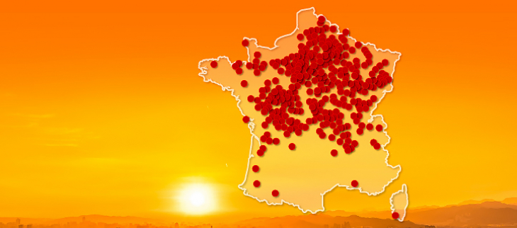 Du 14 au 18 septembre 2020, la France a connu un épisode de chaleur tardif exceptionnel.
