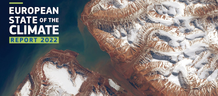 Le Rapport 2022 sur l’état du climat en Europe a été publié.