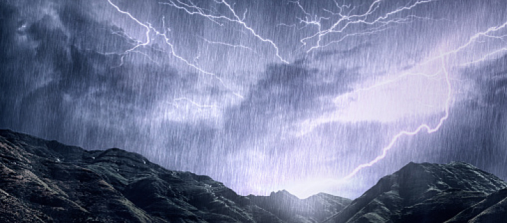 Illustration orages, pluie et vent - © GettyImages