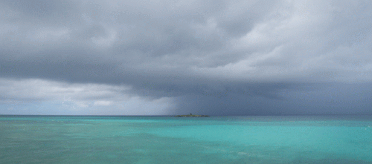 La tempête tropicale Philippe frappe la Guadeloupe