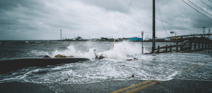 L'ouragan Harvey en 2017, fait partie, avec Maria et Irma des pires catastrophes des 50 dernières années.