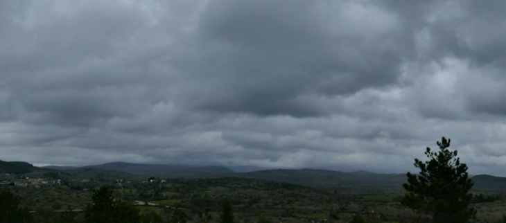 Temps perturbé sur les Cévennes © Infoclimat / vonguckel