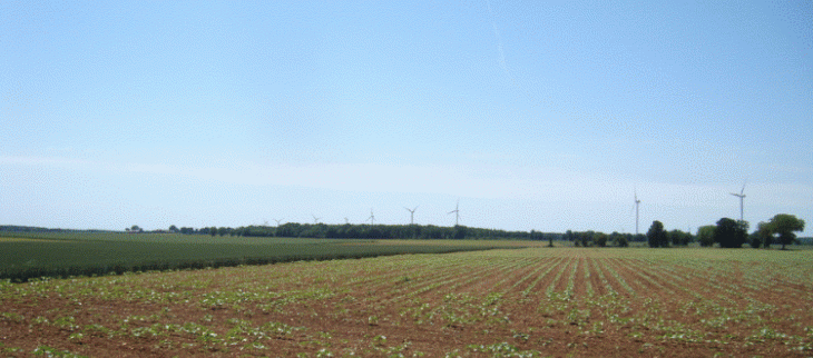 Forte chaleur hier sur le centre du pays