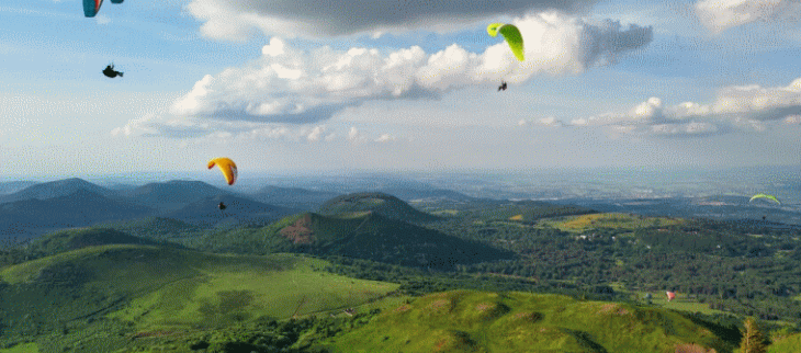 Image d'illustration. La plaine de la Limagne vue du Puy de Dôme.