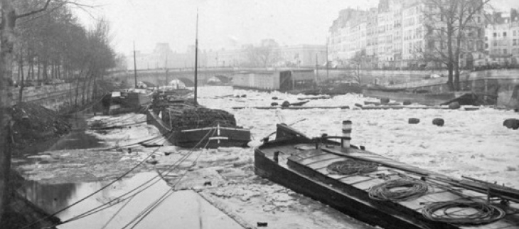 Il y a 140 ans, Paris connaissait son mois de décembre le plus froid. 