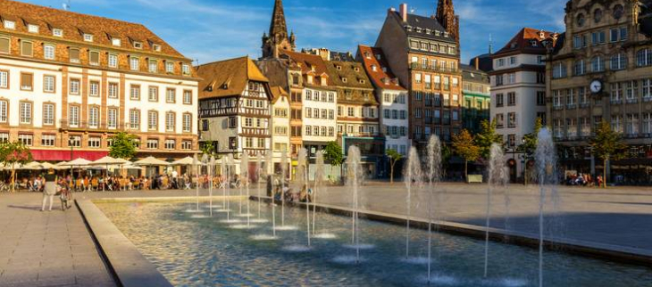 Place Kléber à Strasbourg