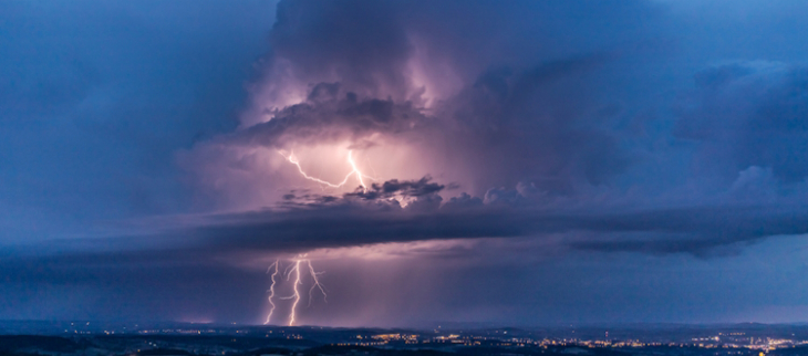 De violents orages ont touché la France dimanche