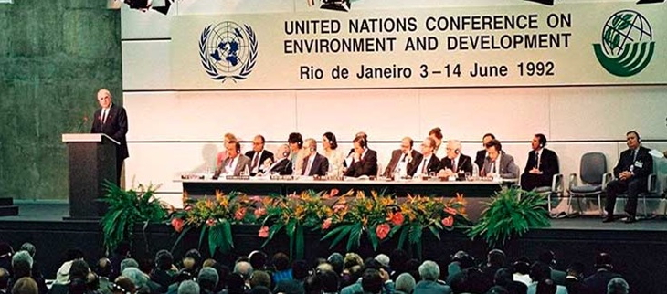 Second Earth Summit was held in Rio de Janeiro, Brazil, between June 3 and 14, 1992.