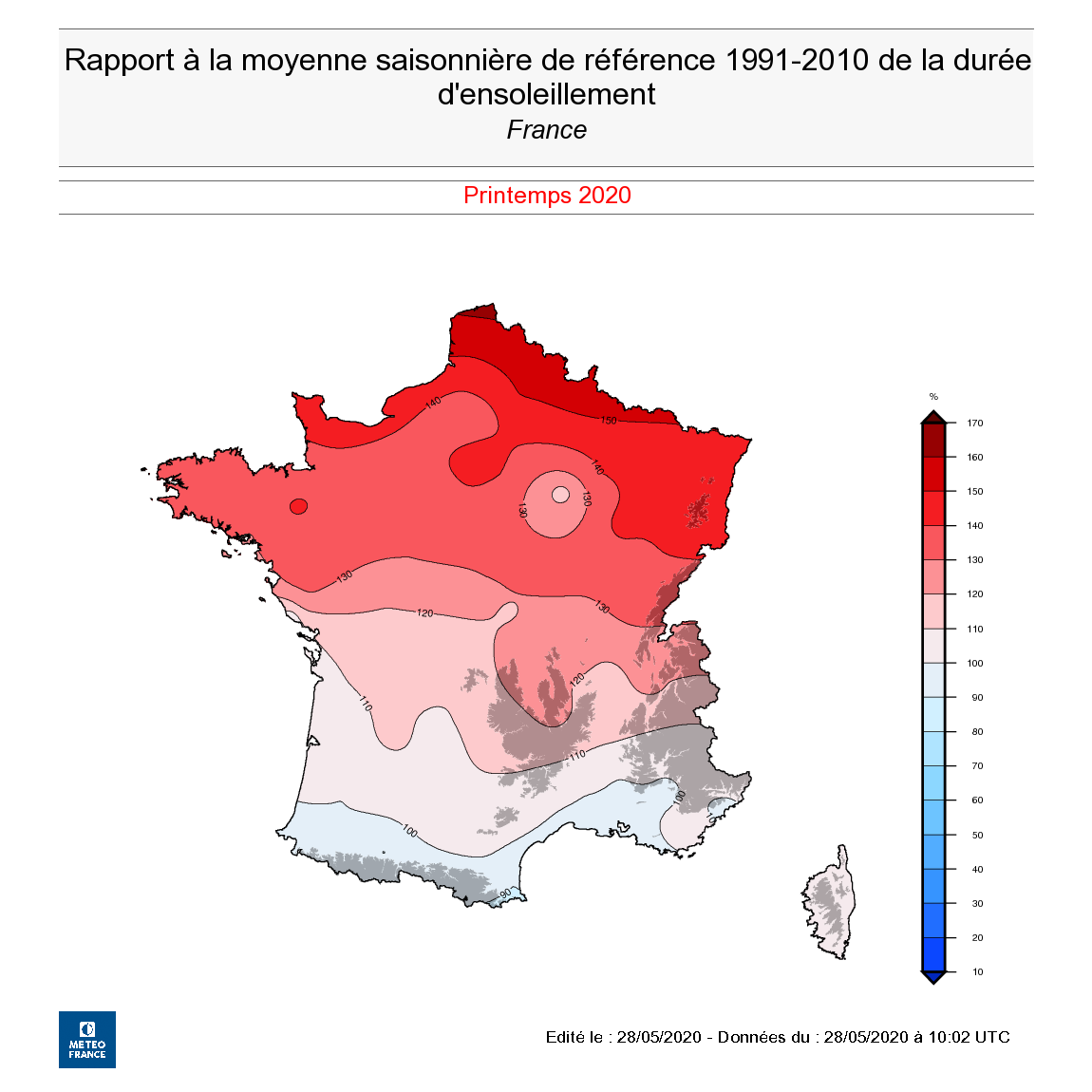 Printemps 2020, 2e printemps plus chaud en France | Météo ...