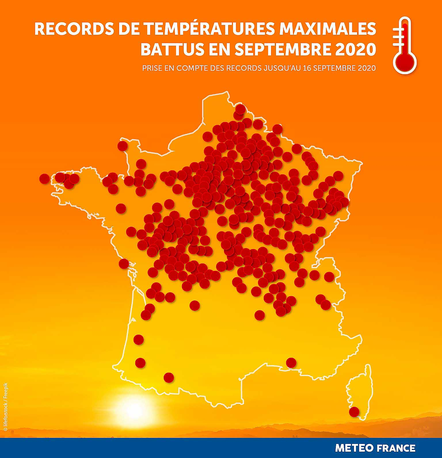 Un Pic De Chaleur Exceptionnel Et De Nombreux Records Battus Meteo France