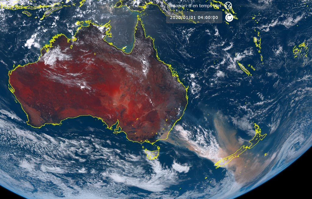 Australie la chaleur extrême se prolonge après une année 2019 record MétéoFrance